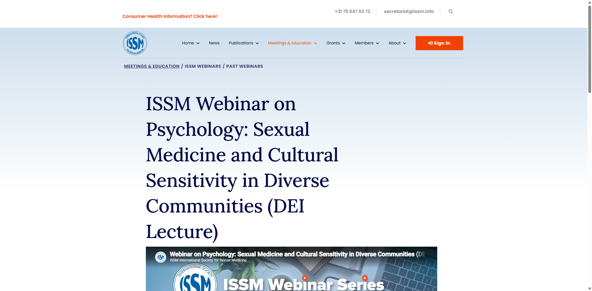 Psychology, Sexual Medicine & Cultural Sensitivity